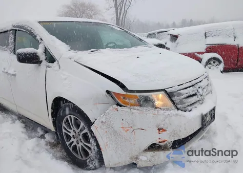 2013 Honda Odyssey Ex-L from USA, damaged, VIN 5FNRL5H69DB062556